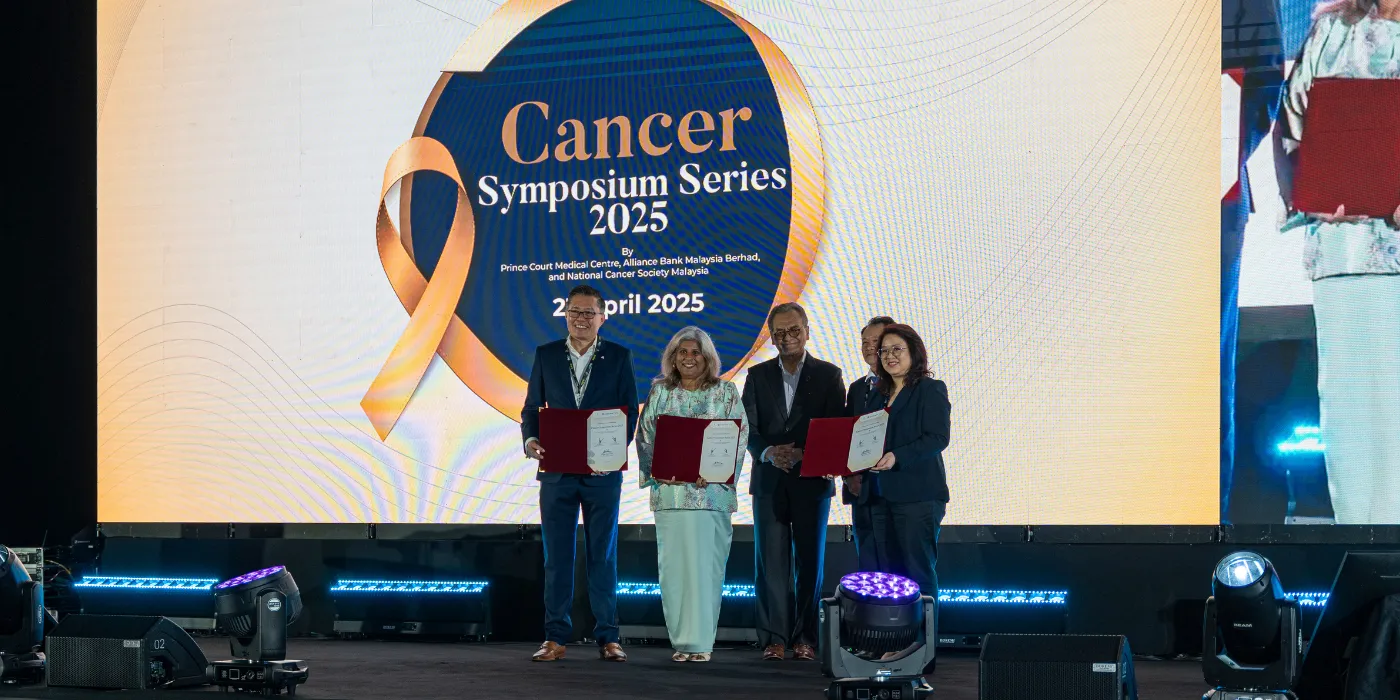 Alliance Bank Prince Court NCSM cancer screening partnership Malaysia 2025 MoU signing