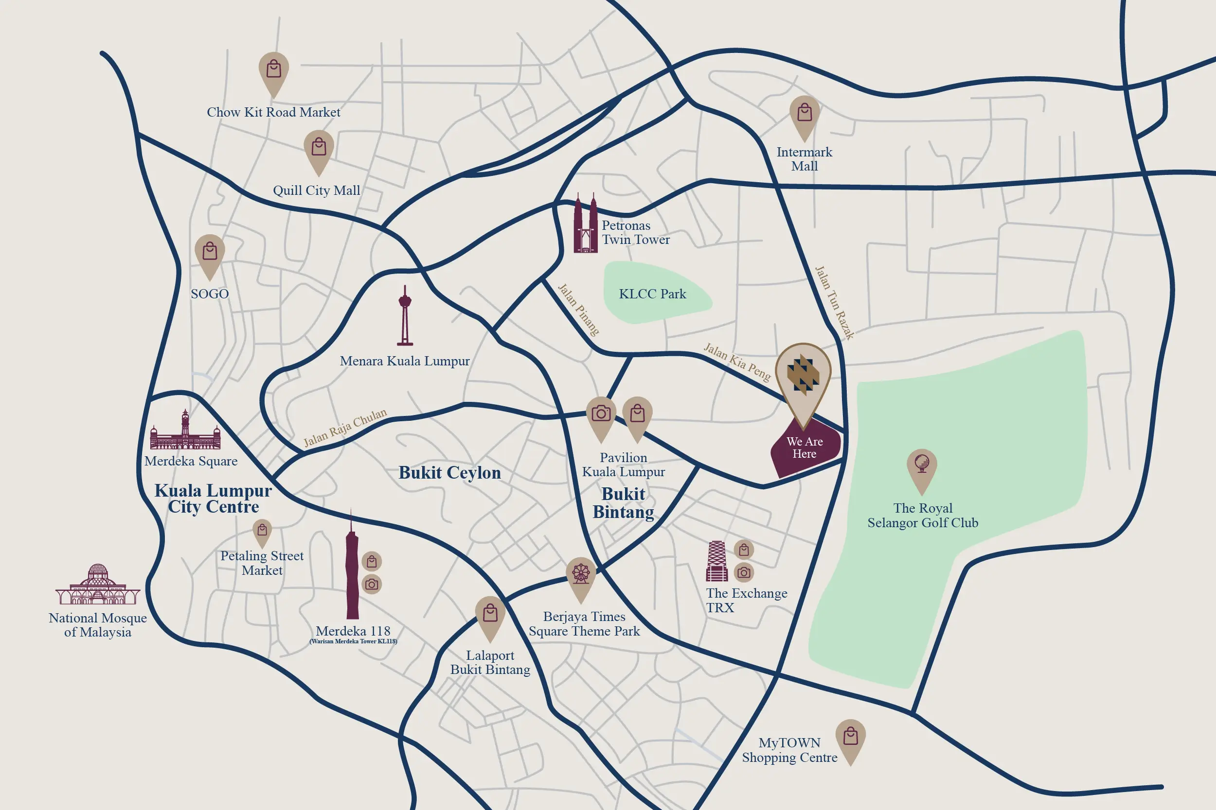 Locate Prince Court Medical Centre map